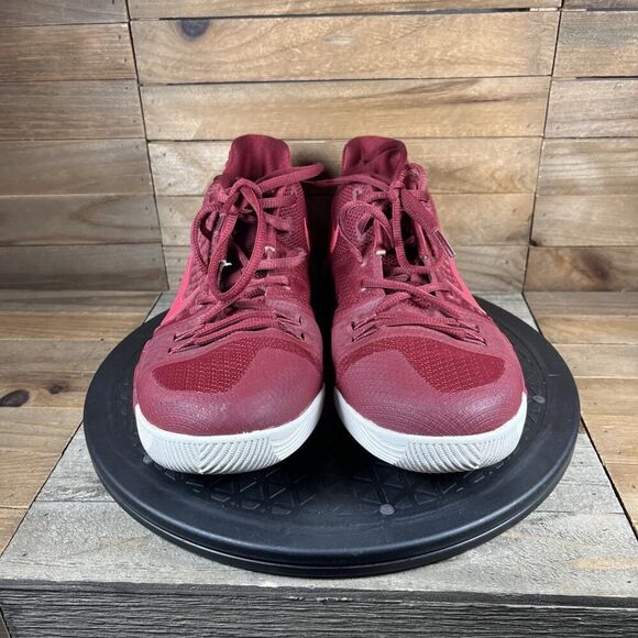 Nike Kyrie 3 Hot Punch Youth US 7Y Red Basketball Lace Up Shoes 859466-681 - Picture 2 of 10